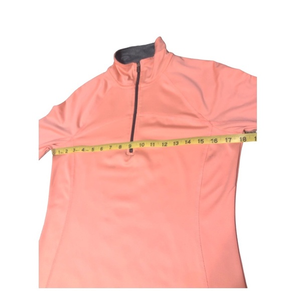 Coral Tek Gear Pullover Dry Tek 1/4Zip  Activewear Athleisure Running Layering S - Picture 9 of 11